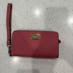 Michael Kors smart phone wristlet.